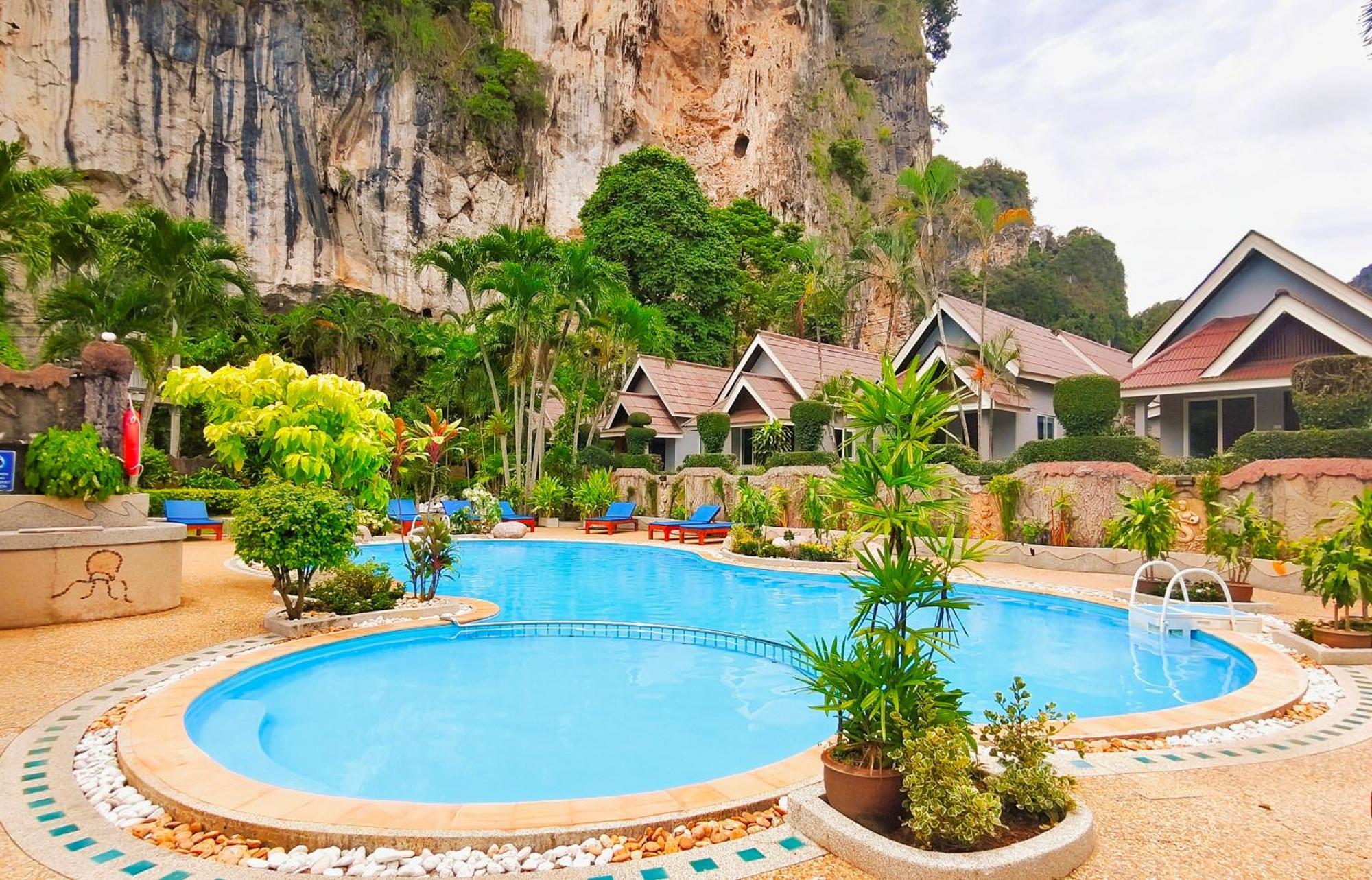 Diamond Cave Resort Pantai Railay Bagian luar foto
